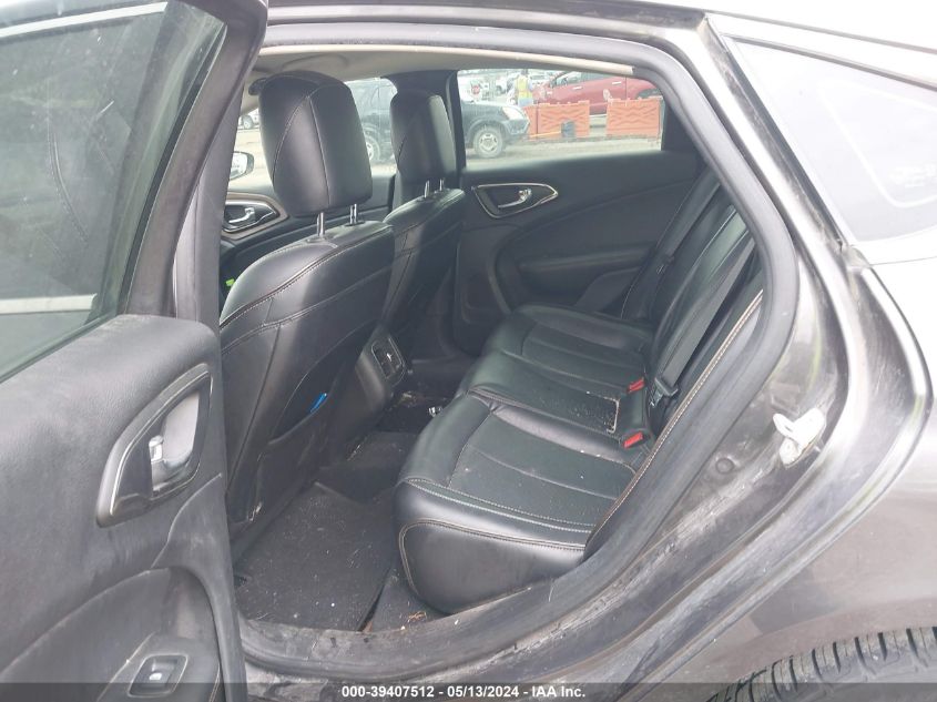 2015 Chrysler 200 C VIN: 1C3CCCCG8FN510076 Lot: 39407512