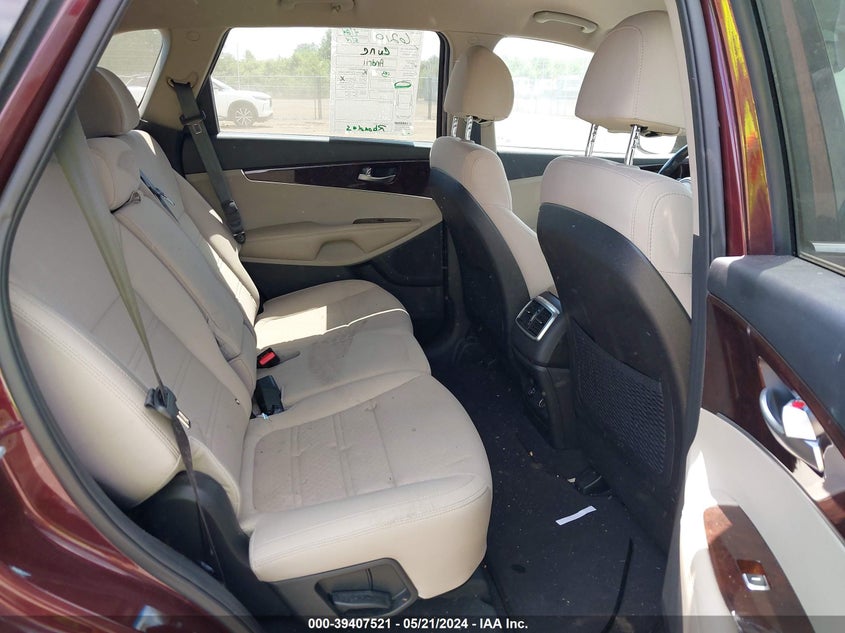 2018 Kia Sorento 2.4L Lx VIN: 5XYPG4A39JG405652 Lot: 39407521