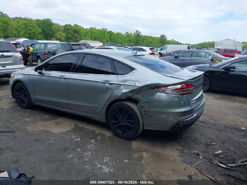 2020 Ford Fusion Se VIN: 3FA6P0HD5LR103065 Lot: 39407523