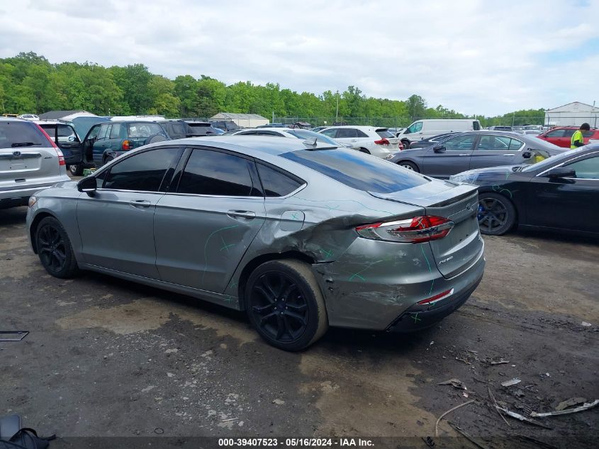 2020 Ford Fusion Se VIN: 3FA6P0HD5LR103065 Lot: 39407523