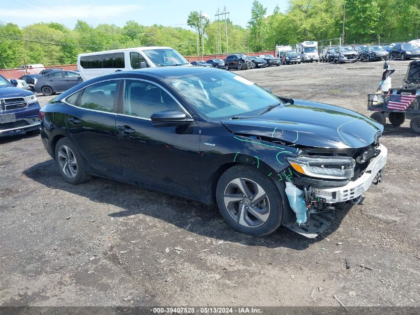 2019 Honda Insight Ex VIN: 19XZE4F56KE018502 Lot: 39407528