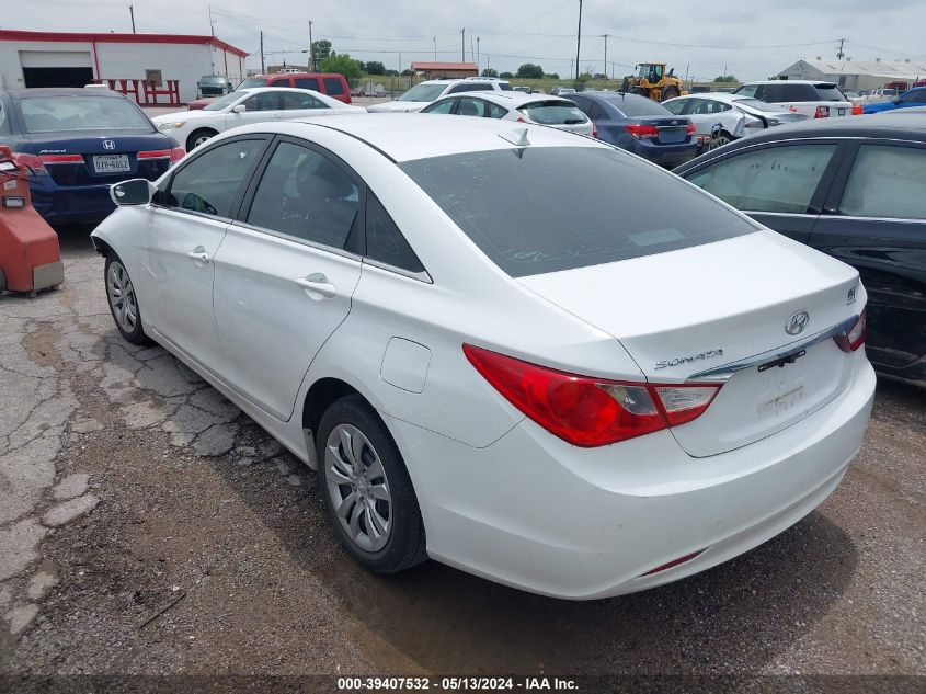 2012 Hyundai Sonata Gls VIN: 5NPEB4ACXCH403149 Lot: 39407532