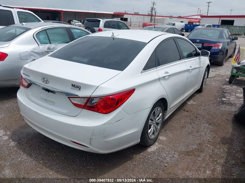 2012 Hyundai Sonata Gls VIN: 5NPEB4ACXCH403149 Lot: 39407532