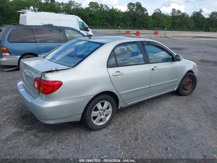 2003 Toyota Corolla Le VIN: 2T1BR32E13C147706 Lot: 39407533