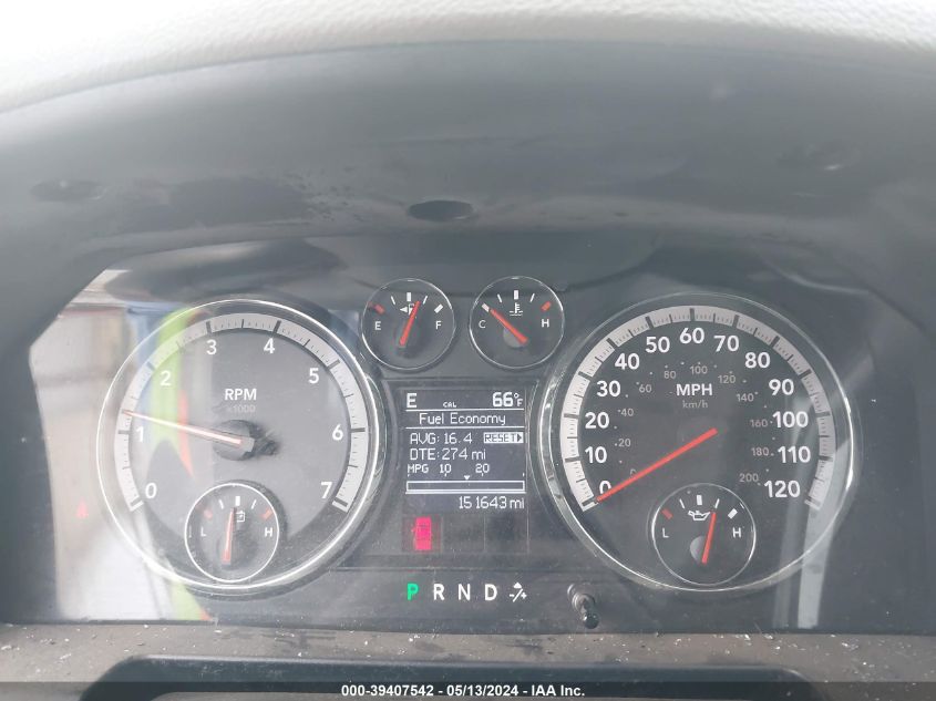 2012 Ram 1500 Slt VIN: 1C6RD6LT1CS236161 Lot: 39407542