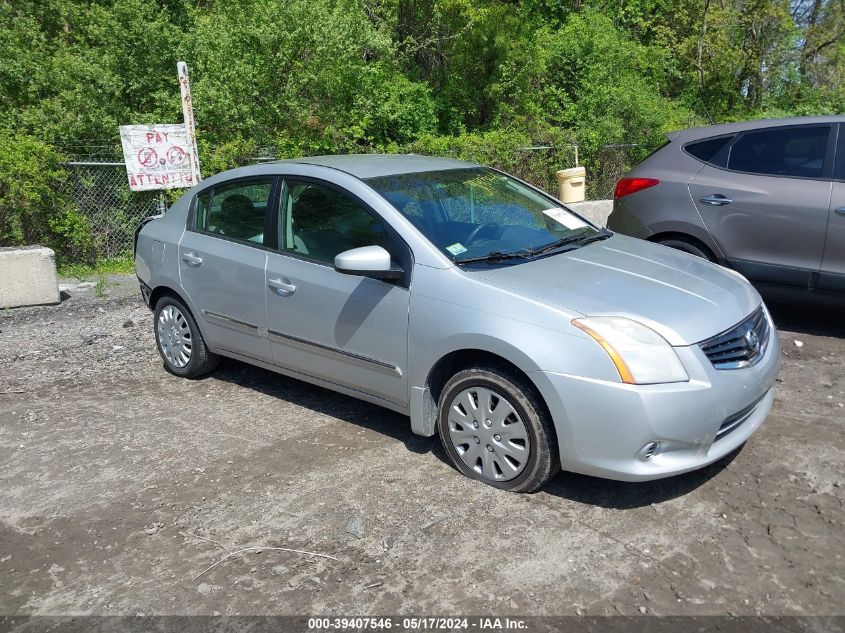 2012 Nissan Sentra 2.0 S VIN: 3N1AB6AP5CL678802 Lot: 39407546