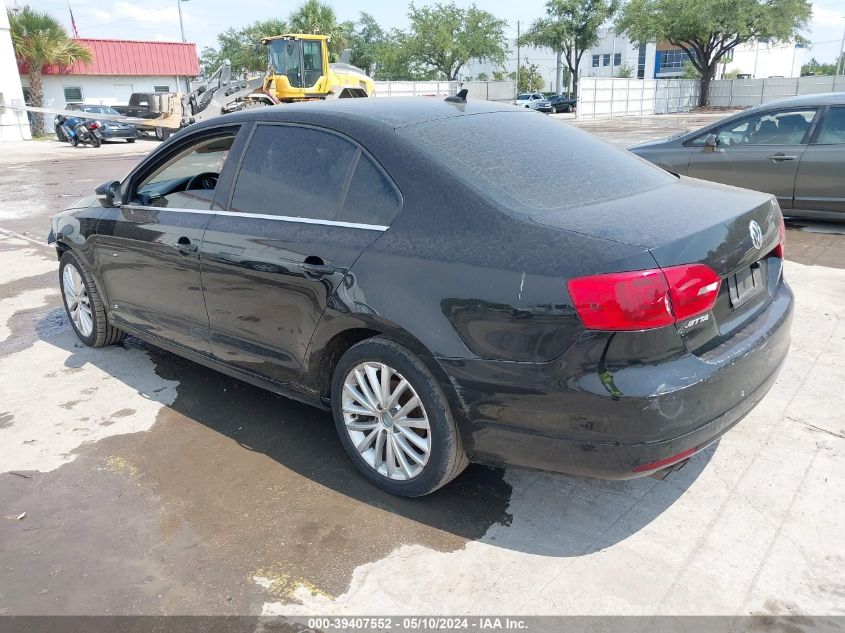 2011 Volkswagen Jetta 2.5L Sel VIN: 3VWLZ7AJ9BM370511 Lot: 39407552