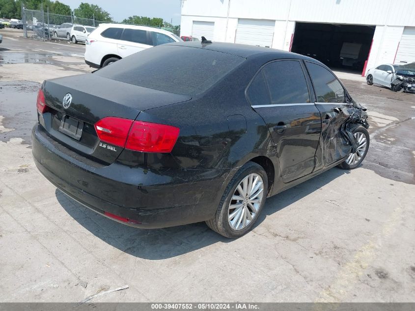 2011 Volkswagen Jetta 2.5L Sel VIN: 3VWLZ7AJ9BM370511 Lot: 39407552