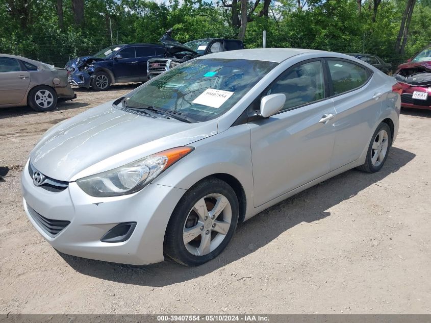 2013 Hyundai Elantra Gls VIN: 5NPDH4AE6DH365822 Lot: 39407554