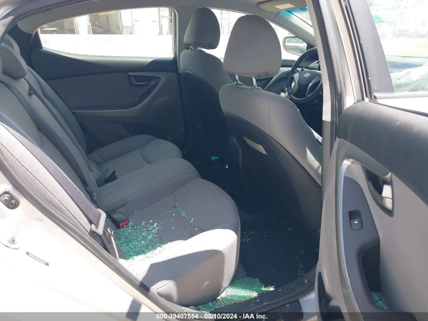 2013 Hyundai Elantra Gls VIN: 5NPDH4AE6DH365822 Lot: 39407554