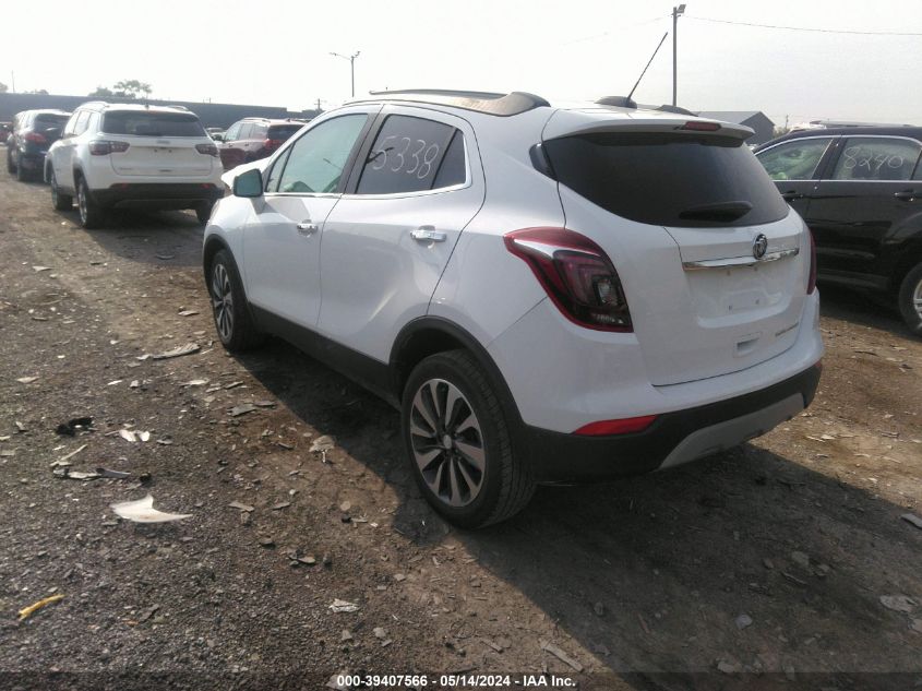 2020 Buick Encore Fwd Essence VIN: KL4CJCSB6LB055338 Lot: 39407566