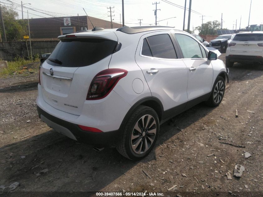 2020 Buick Encore Fwd Essence VIN: KL4CJCSB6LB055338 Lot: 39407566