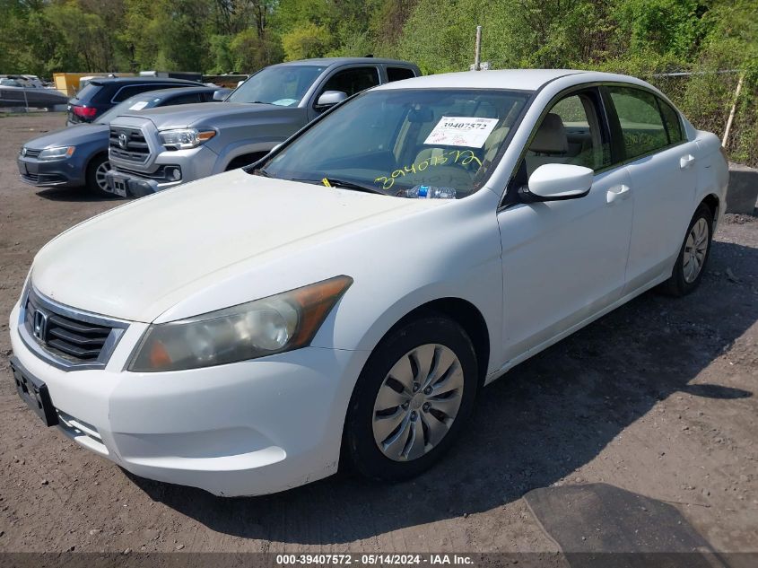 2008 Honda Accord 2.4 Lx VIN: 1HGCP26338A166364 Lot: 39407572