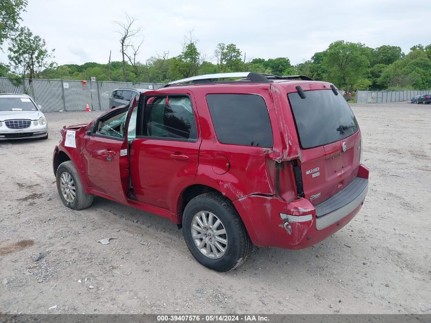 2010 Mercury Mariner Premier VIN: 4M2CN8HG3AKJ27243 Lot: 39407576