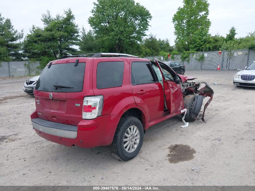 2010 Mercury Mariner Premier VIN: 4M2CN8HG3AKJ27243 Lot: 39407576