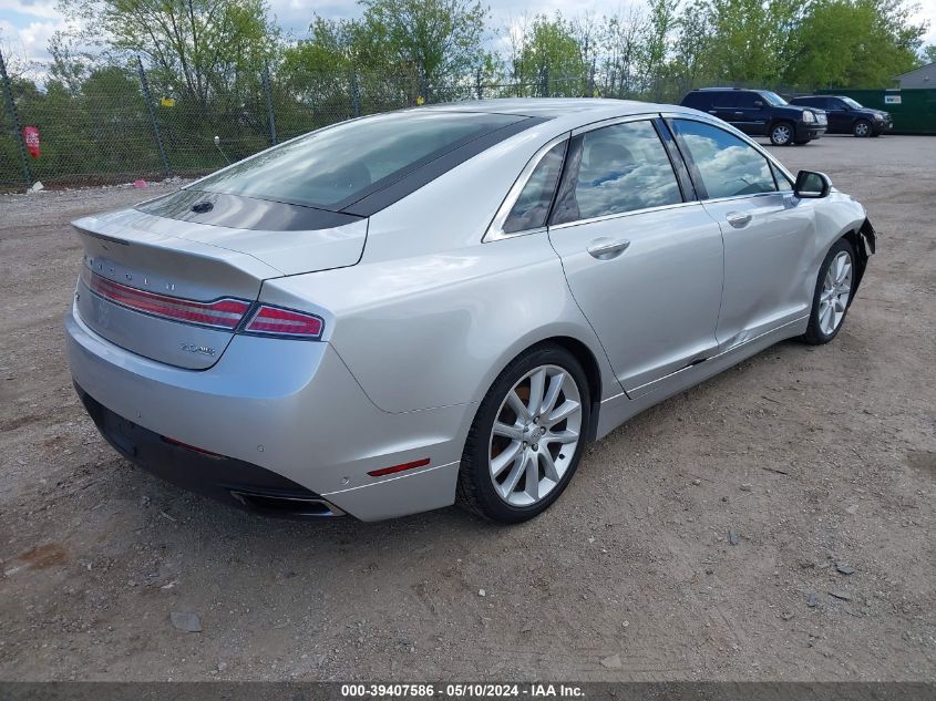 2014 Lincoln Mkz VIN: 3LN6L2J94ER813418 Lot: 39407586