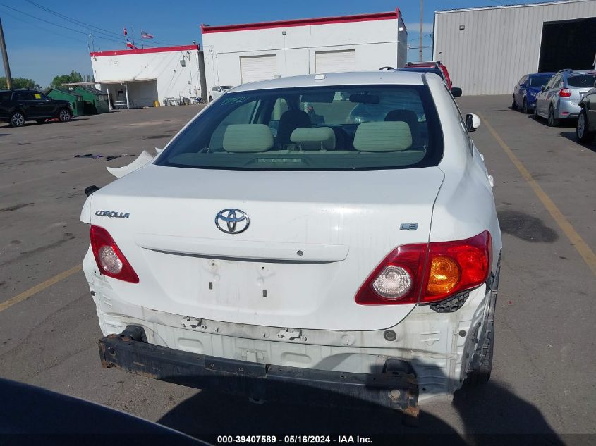 2009 Toyota Corolla Le VIN: JTDBL40E09J018489 Lot: 39407589