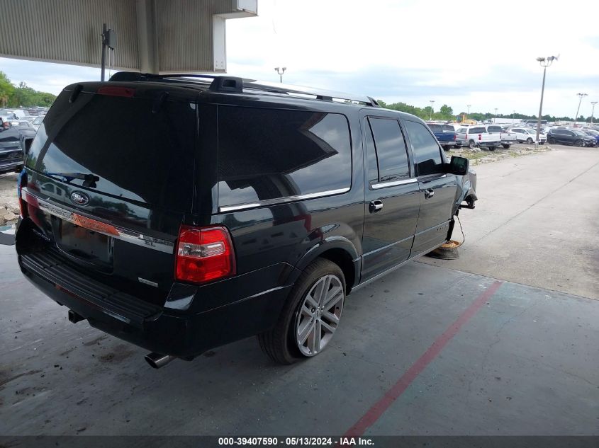 2017 Ford Expedition El Platinum VIN: 1FMJK1LT5HEA18532 Lot: 39407590