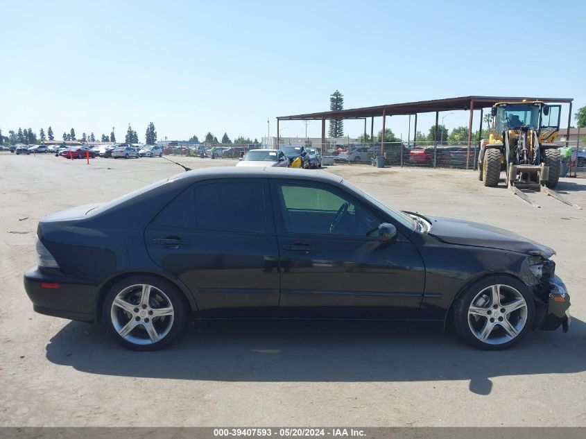 2003 Lexus Is 300 VIN: JTHBD192330076628 Lot: 39407593