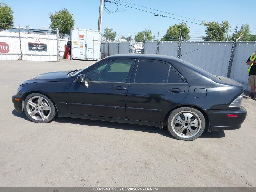 2003 Lexus Is 300 VIN: JTHBD192330076628 Lot: 39407593