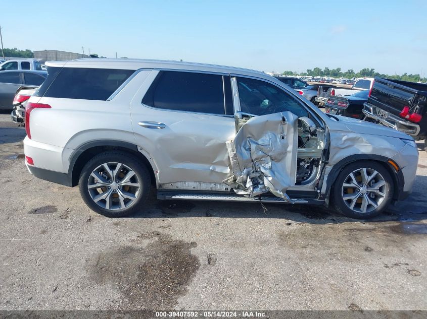 2021 Hyundai Palisade Sel VIN: KM8R44HEXMU325171 Lot: 39407592