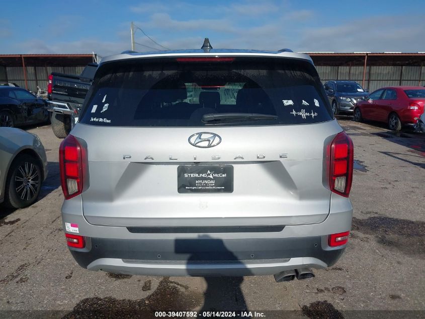 2021 Hyundai Palisade Sel VIN: KM8R44HEXMU325171 Lot: 39407592