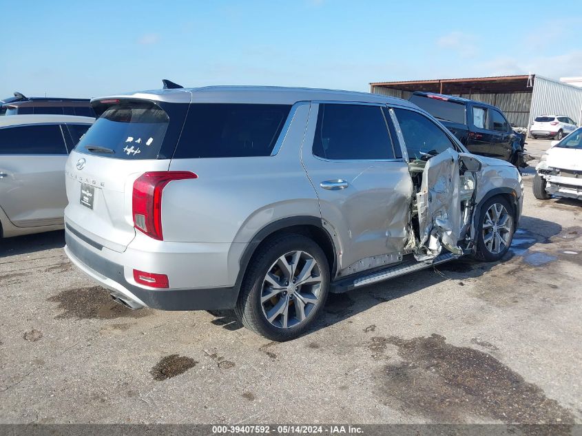 2021 Hyundai Palisade Sel VIN: KM8R44HEXMU325171 Lot: 39407592