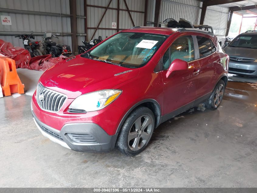 2013 Buick Encore VIN: KL4CJASB7DB128075 Lot: 39407596