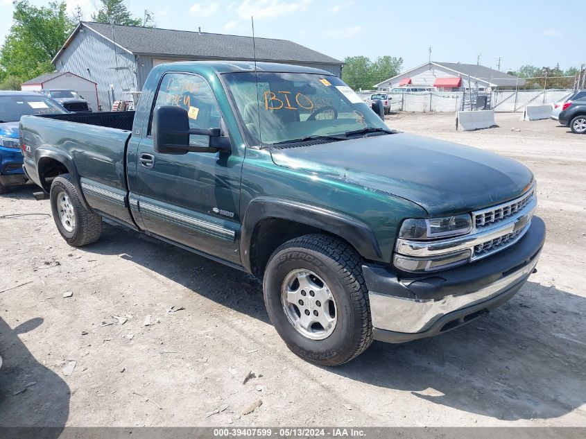 2001 Chevrolet Silverado 1500 Ls VIN: 1GCEK14T31E203365 Lot: 39407599