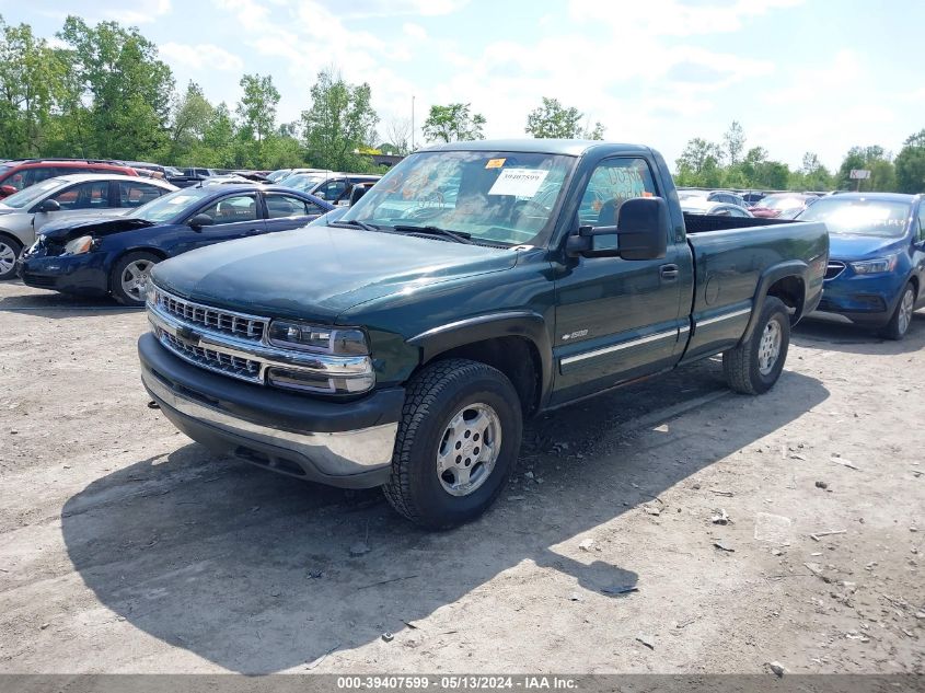 2001 Chevrolet Silverado 1500 Ls VIN: 1GCEK14T31E203365 Lot: 39407599