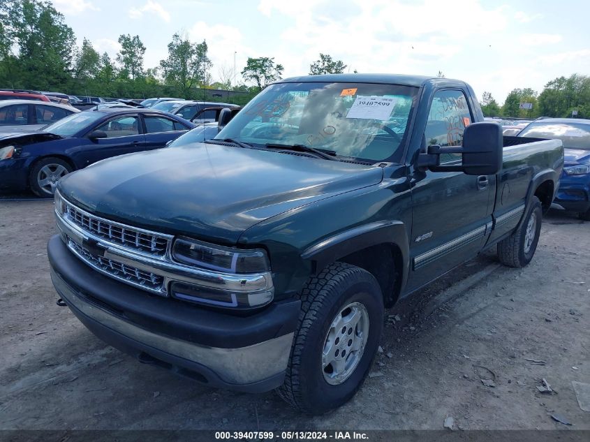 2001 Chevrolet Silverado 1500 Ls VIN: 1GCEK14T31E203365 Lot: 39407599