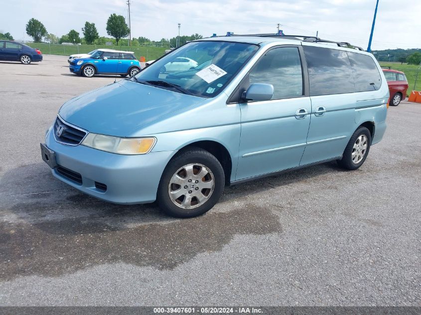 2004 Honda Odyssey Ex-L VIN: 5FNRL18954B050651 Lot: 39407601