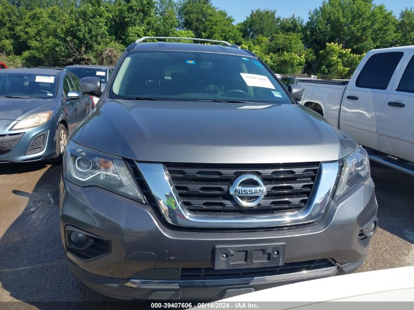 2017 Nissan Pathfinder Sl VIN: 5N1DR2MN7HC666139 Lot: 39407606