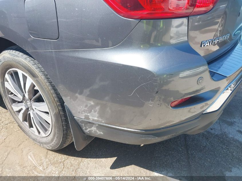 2017 Nissan Pathfinder Sl VIN: 5N1DR2MN7HC666139 Lot: 39407606