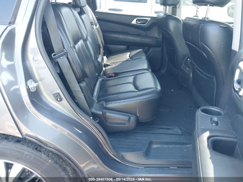 2017 Nissan Pathfinder Sl VIN: 5N1DR2MN7HC666139 Lot: 39407606