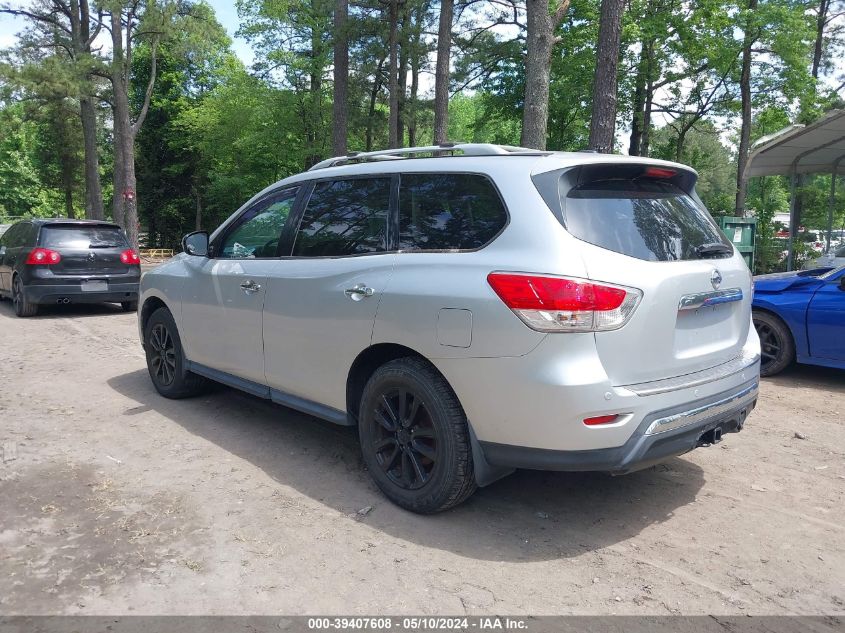 2013 Nissan Pathfinder Sv VIN: 5N1AR2MN9DC648187 Lot: 39407608