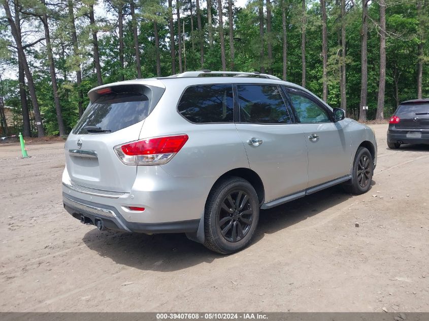 2013 Nissan Pathfinder Sv VIN: 5N1AR2MN9DC648187 Lot: 39407608