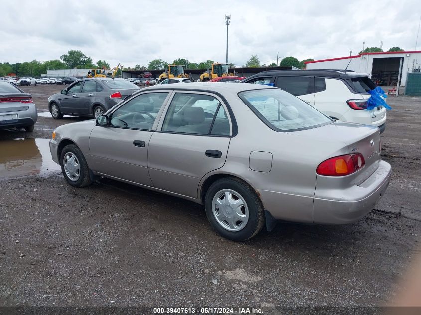 2001 Toyota Corolla Ce VIN: 2T1BR12E01C410401 Lot: 39407613