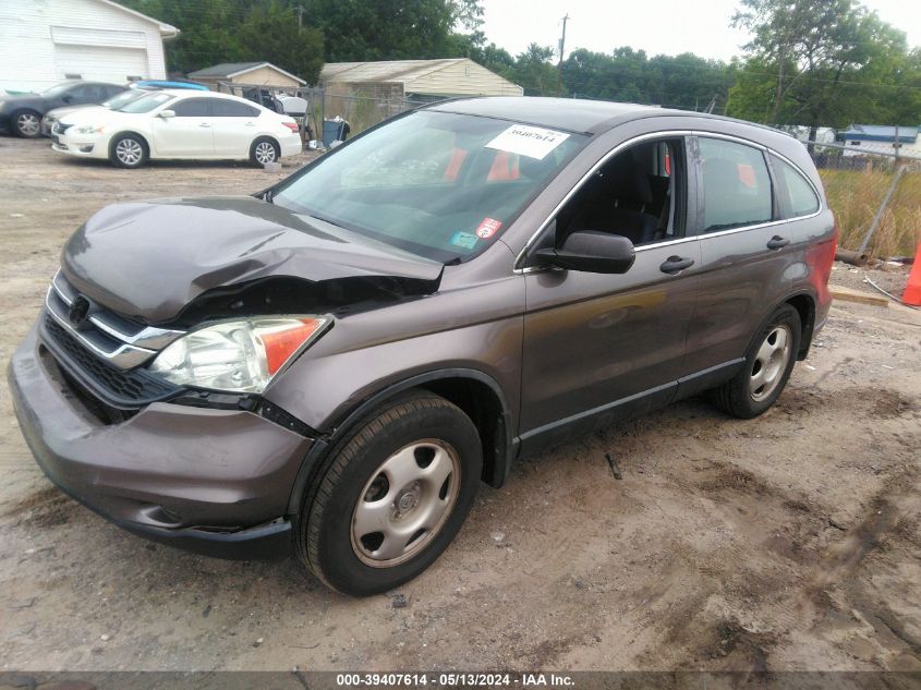 2011 Honda Cr-V Lx VIN: 5J6RE3H37BL050656 Lot: 39407614