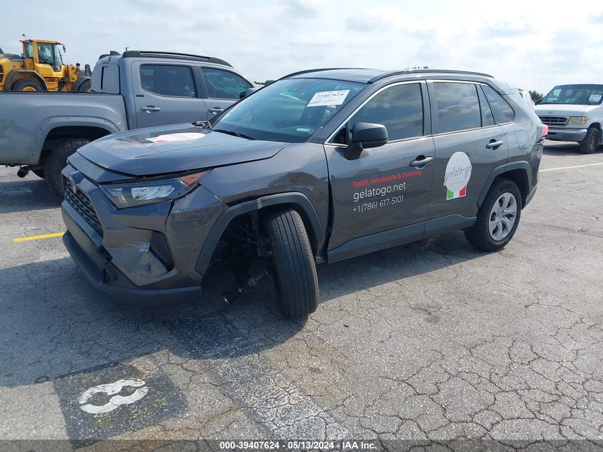 VIN JTMH1RFV1KJ002859 2019 TOYOTA RAV4 LE