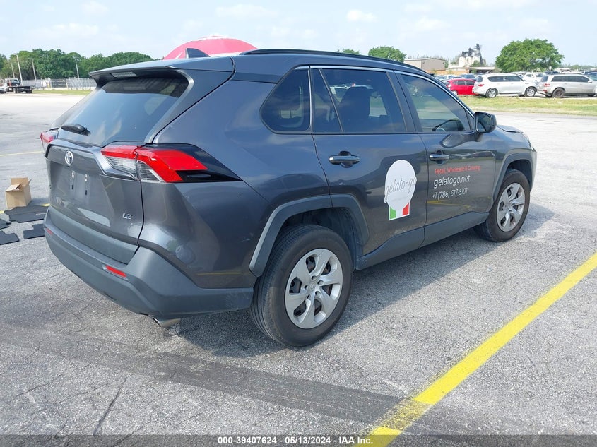 VIN JTMH1RFV1KJ002859 2019 TOYOTA RAV4 LE
