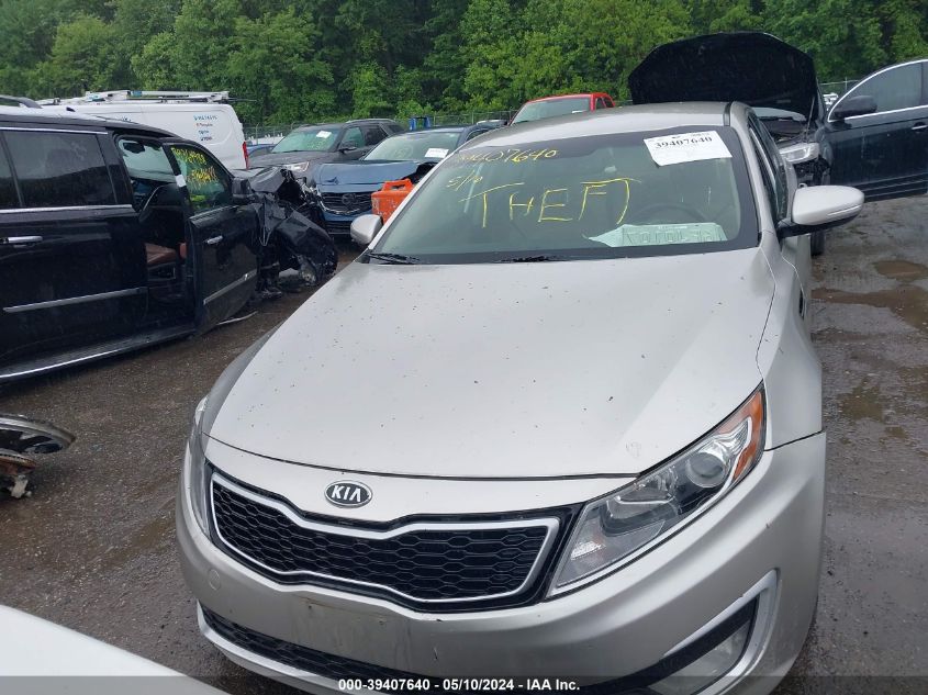 2012 Kia Optima Hybrid Ex VIN: KNAGM4ADXC5018330 Lot: 39407640