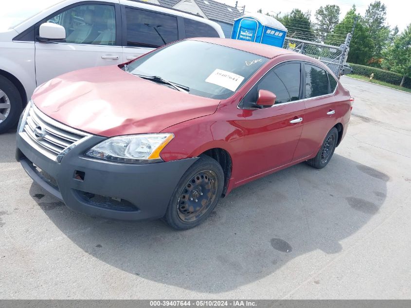 2014 Nissan Sentra S VIN: 3N1AB7AP0EL686699 Lot: 39407644