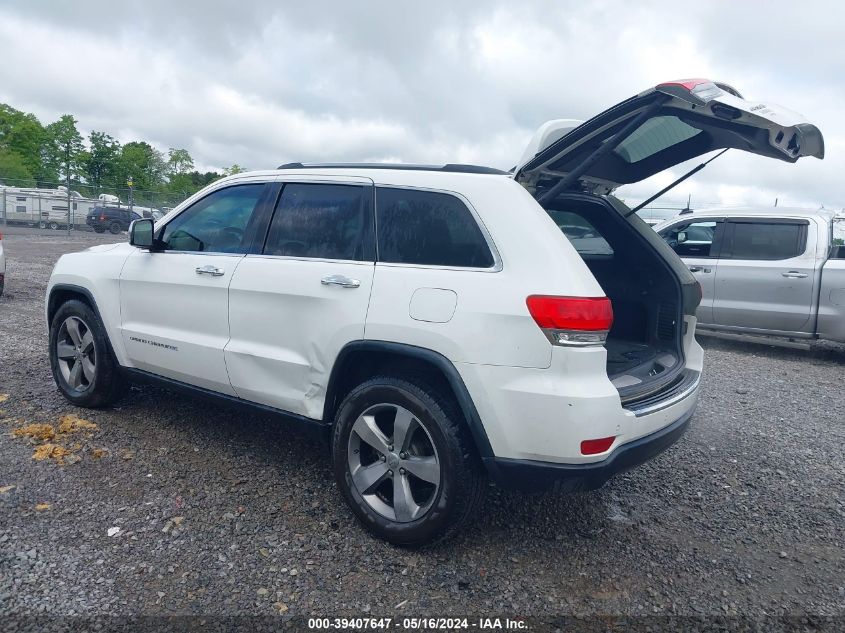 2015 Jeep Grand Cherokee Limited VIN: 1C4RJFBG0FC941019 Lot: 39407647