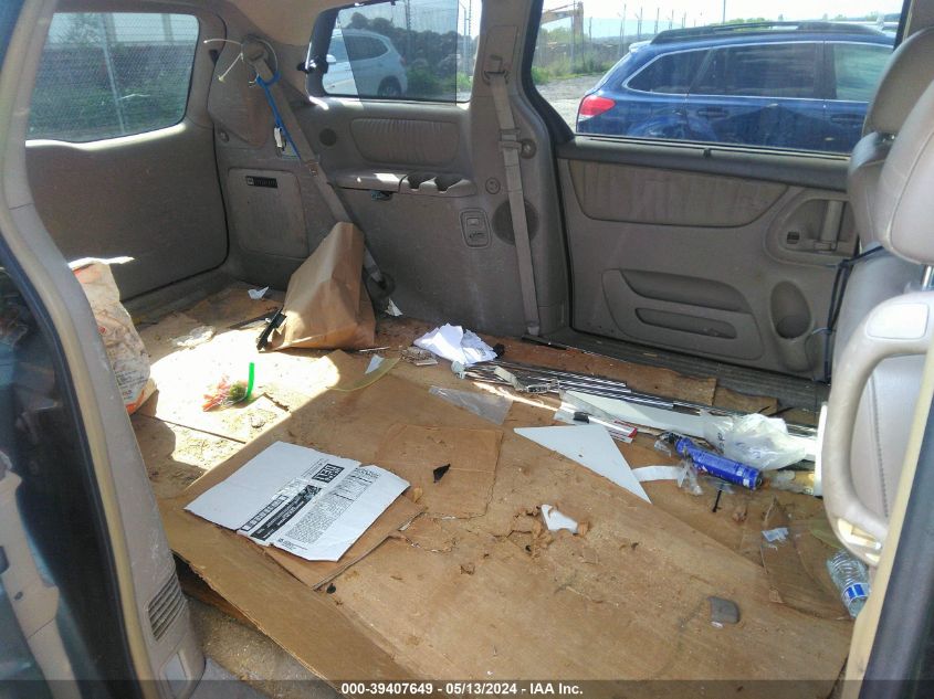 2005 Toyota Sienna Xle Limited VIN: 5TDBA22C55S050244 Lot: 39407649