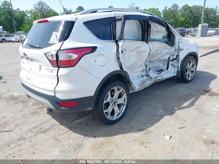 2017 FORD ESCAPE TITANIUM - 1FMCU9J91HUC46297