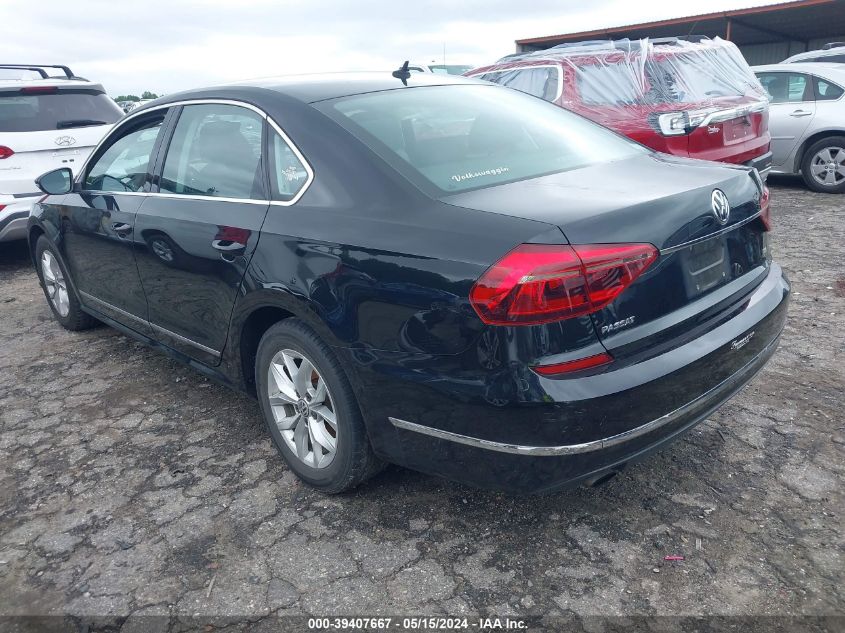 2017 Volkswagen Passat 1.8T S VIN: 1VWAT7A37HC030147 Lot: 39407667