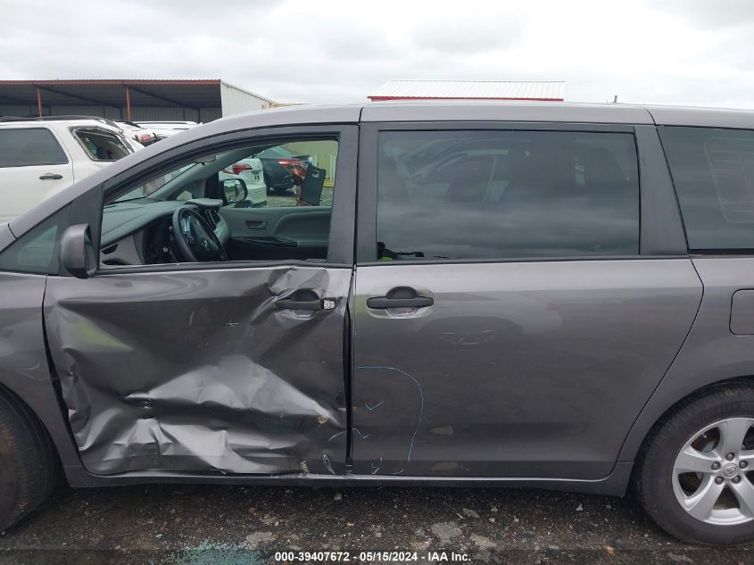 2015 Toyota Sienna L 7 Passenger VIN: 5TDZK3DC4FS657963 Lot: 39407672