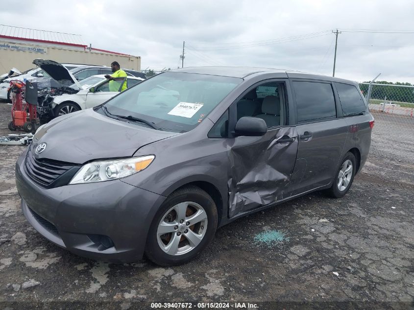 2015 Toyota Sienna L 7 Passenger VIN: 5TDZK3DC4FS657963 Lot: 39407672