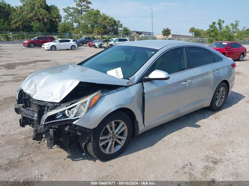 2015 Hyundai Sonata Se VIN: 5NPE24AFXFH186507 Lot: 39407677